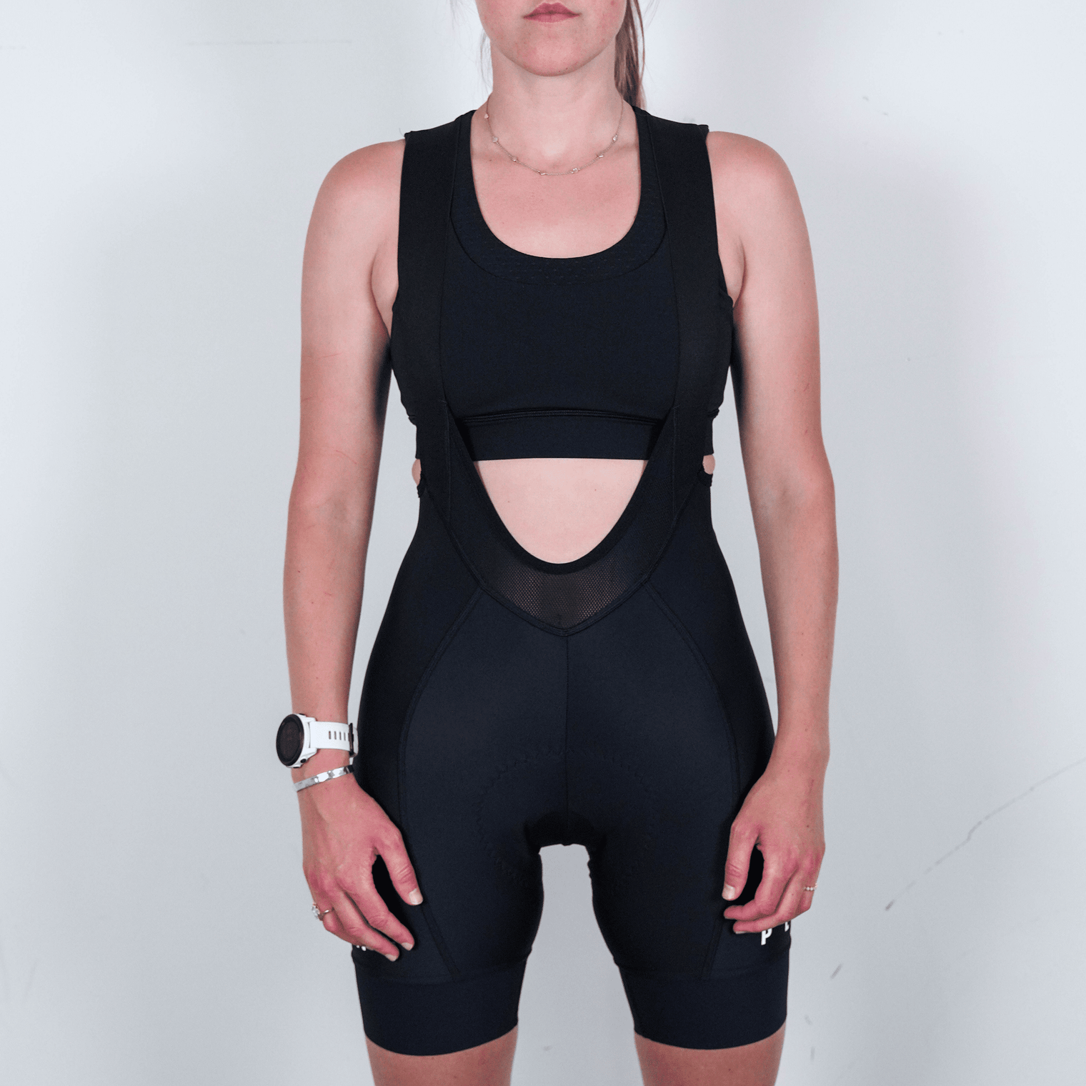 Women's Pro Bib Shorts / Black "PLANT"