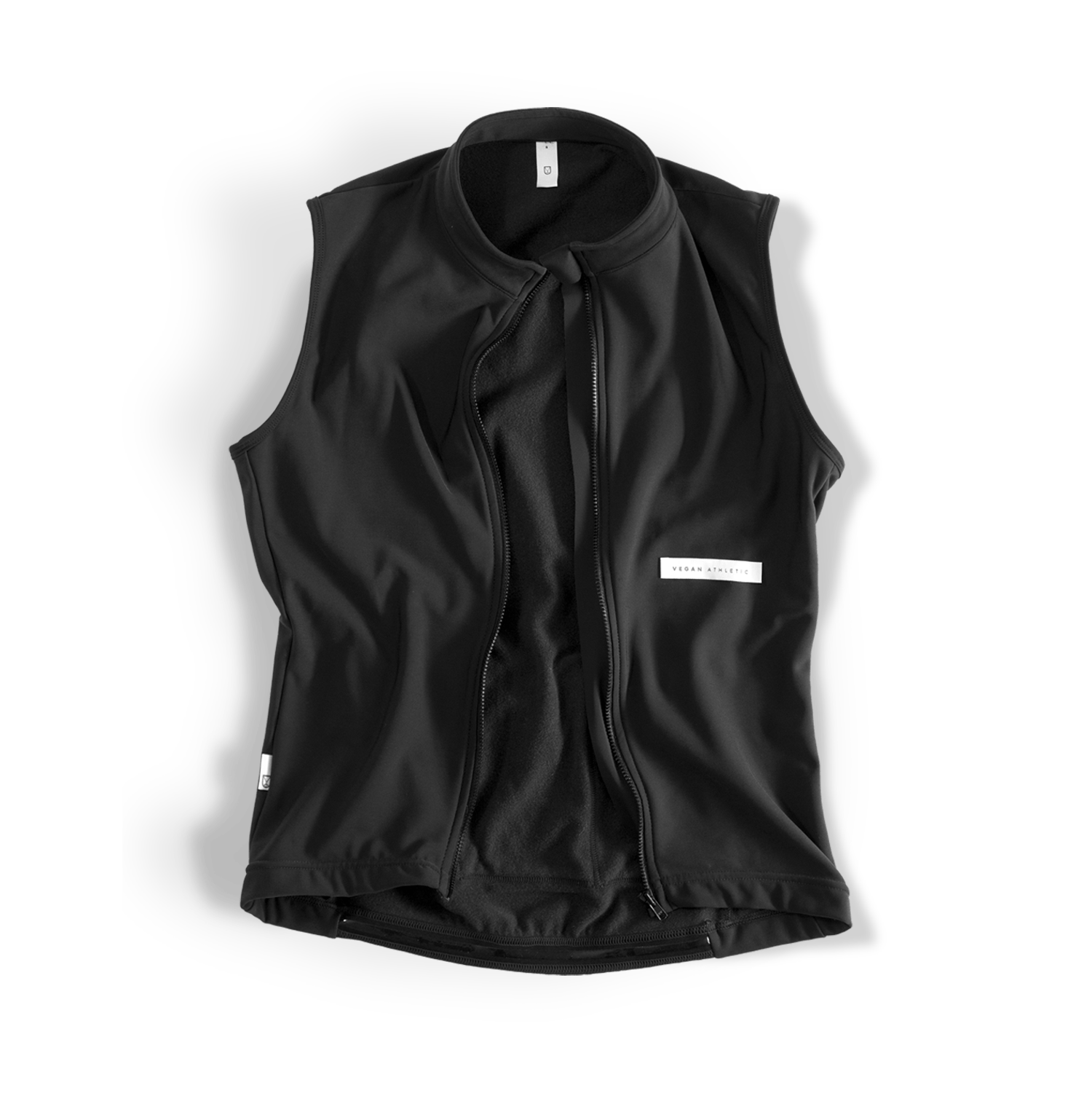 Cycling Tech-Fleece Vest (Black)