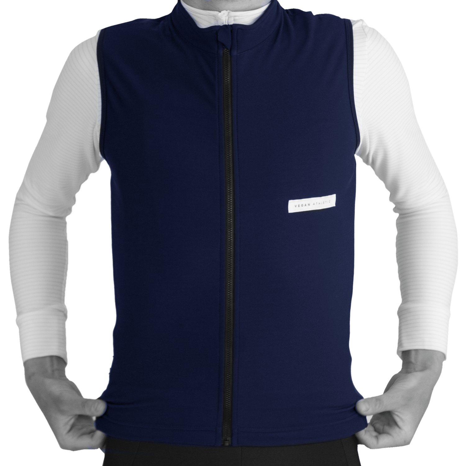 Cycling Tech-Fleece Vest (Navy)