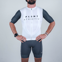 Men's Pro Bib Shorts / Gray "PLANT"