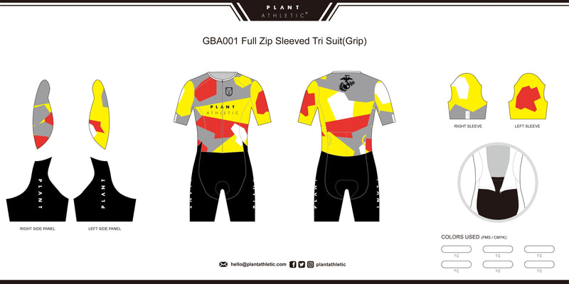 Custom Tri Suit - Elite (Super Grip)