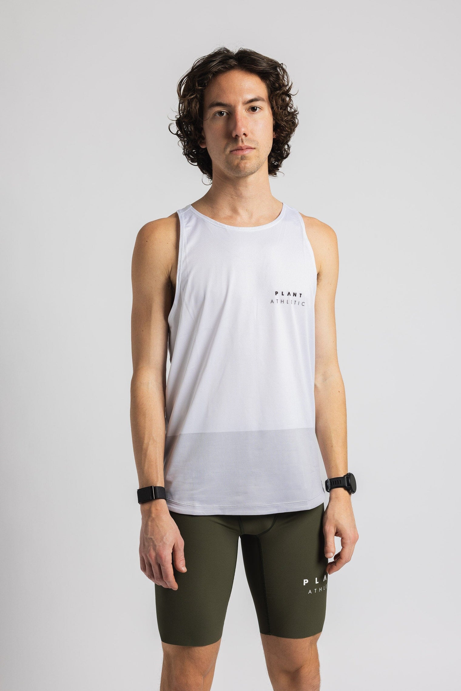 Men's Standish Singlet / White