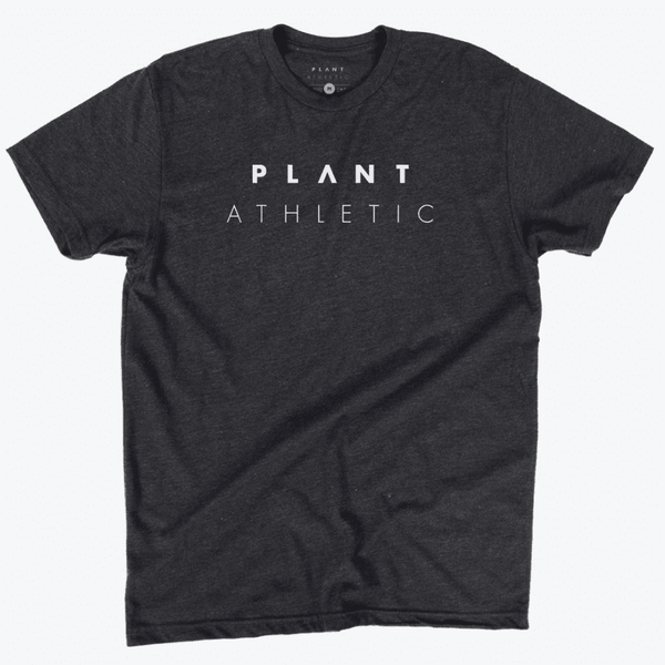 Plant Athletic T-Shirt / Charcoal