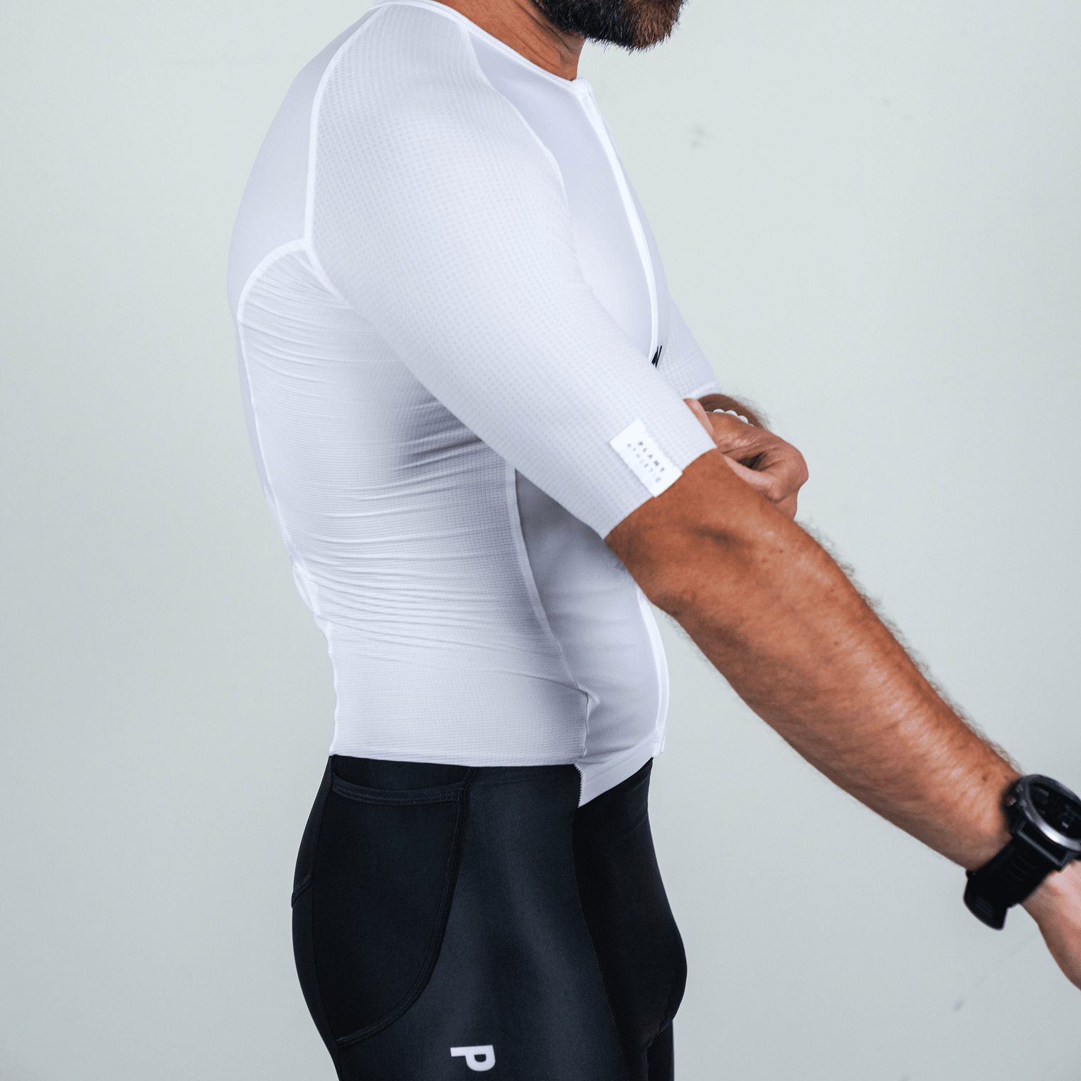 Men's Aero Tri-Suit / Full Gas White