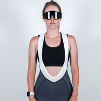 Women's Pro Bib Shorts / Gray "PLANT"