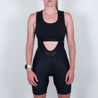Women's Pro Bib Shorts / Black "PLANT"
