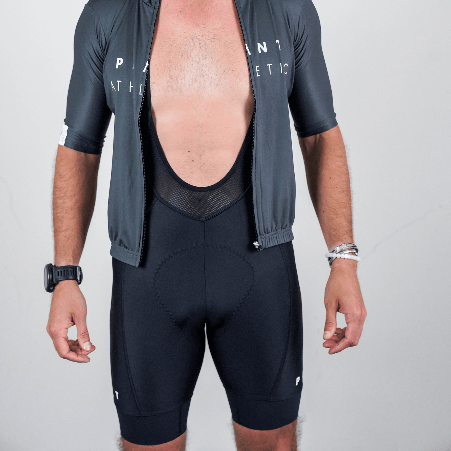 Men's Pro Bib Shorts / Black "PLANT"