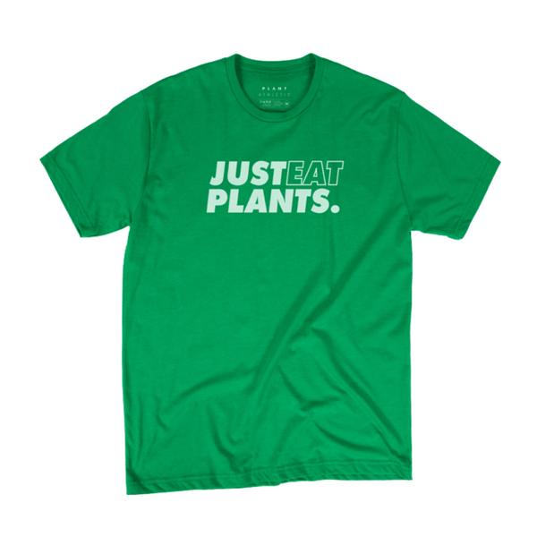 foragte Kinematik en gang Just Eat Plants Organic T-Shirt (Unisex) / Green – PLANT ATHLETIC