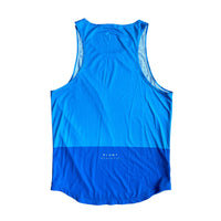 Men's Singlet / Double Aqua