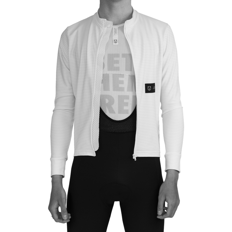 Cycling Tech Fleece (White Stripes)