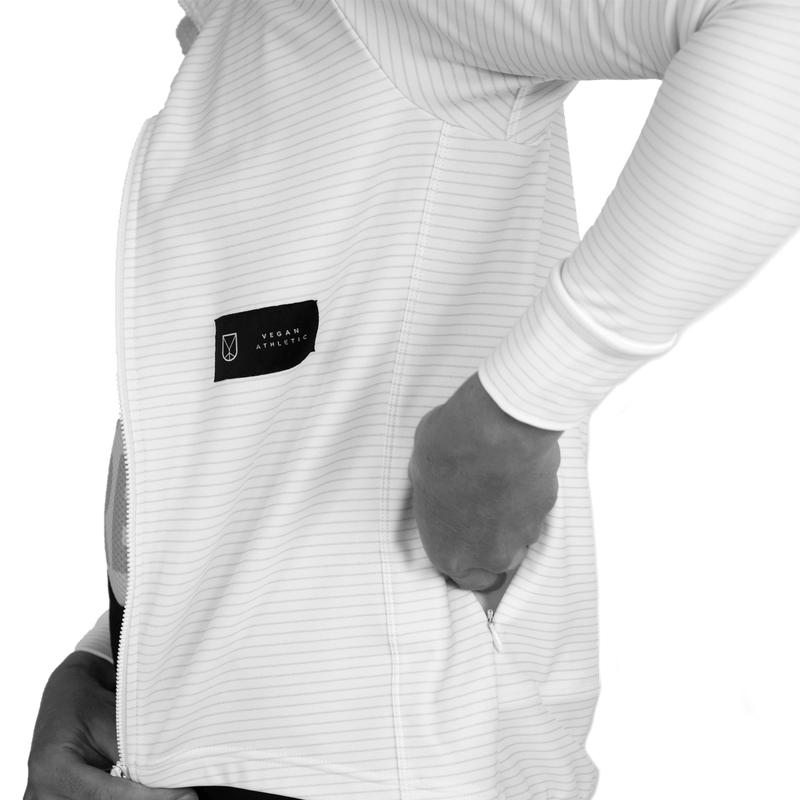 Cycling Tech Fleece (White Stripes)