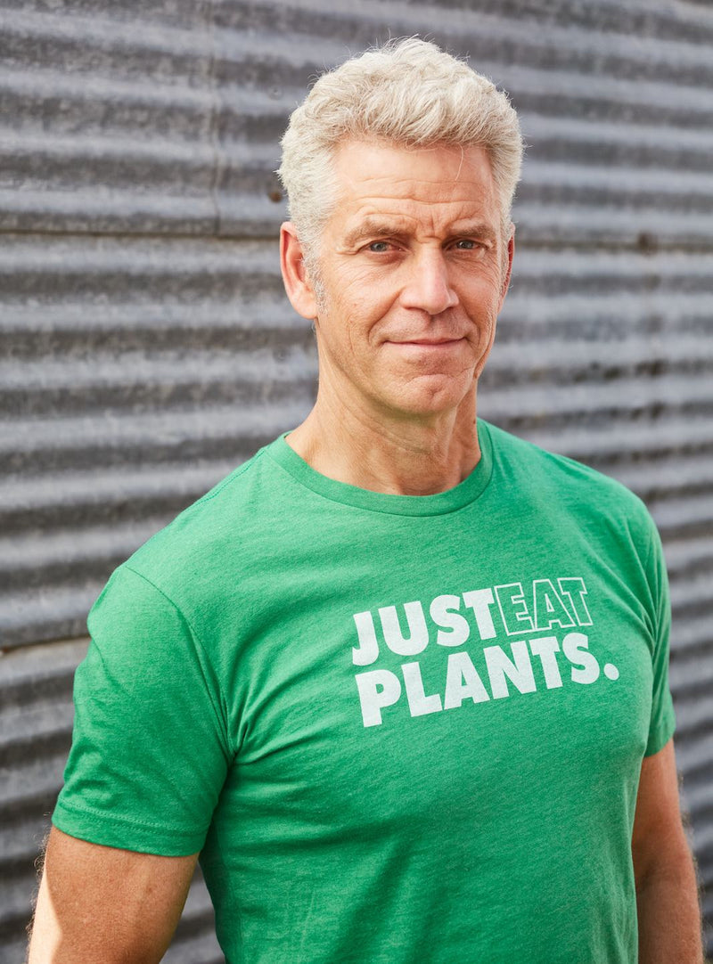 Just Eat Plants Organic T-Shirt (Unisex) / Black